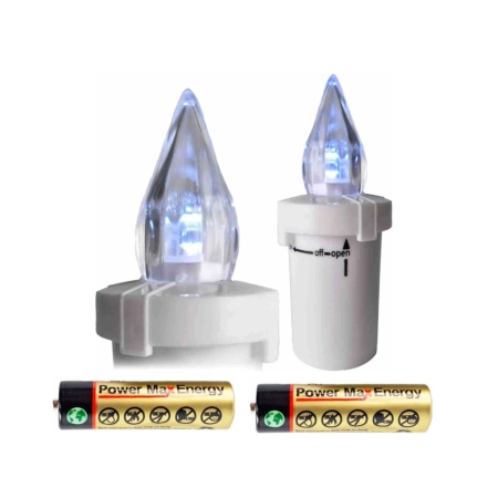 Znicz-LED-bialy-wklad-elektryczny-10,5-cm